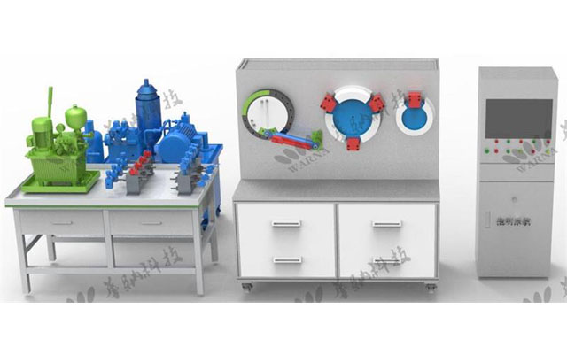 HN-YY-WZ2风电机组液压系统多功能实操平台